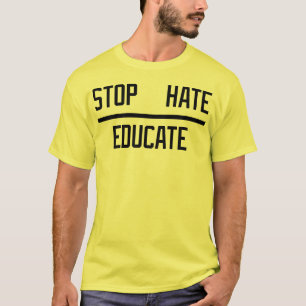 T-SHIRT ÓDIO DA PARADA - EDUQUE