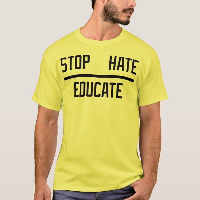 T-SHIRT ÓDIO DA PARADA - EDUQUE (Frente)