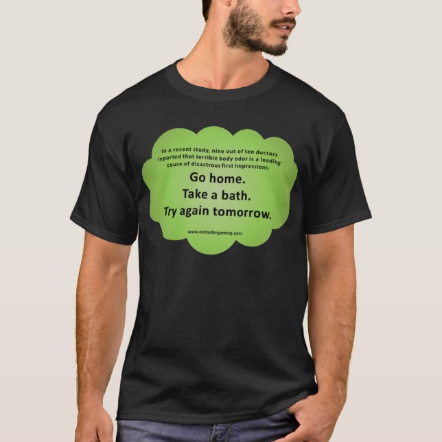 T-shirt Odor de corpo (Frente)
