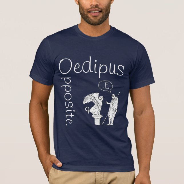 T-shirt Oedipus oposto (Frente)