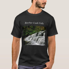 T-Shirt of Beecher Creek Falls in NY