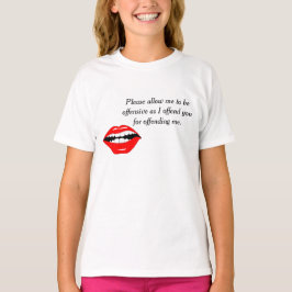 T-shirt Ofensiva para ofender