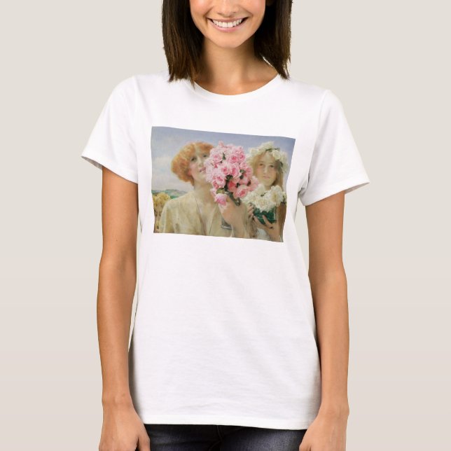 T-shirt Oferta de Verão de Sir Lawrence Alma-Tadema (Frente)
