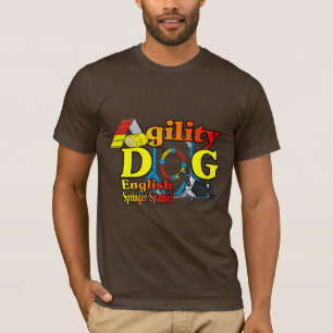 T-shirt Ofertas de agilidade do espanhol do Springer em in