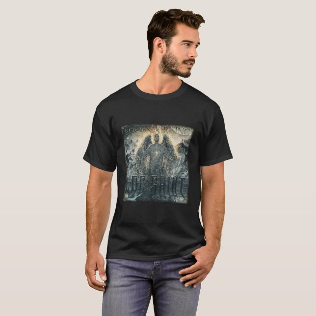 T-shirt oficial da ascensão Phoenix" do santo do (Frente Completa)