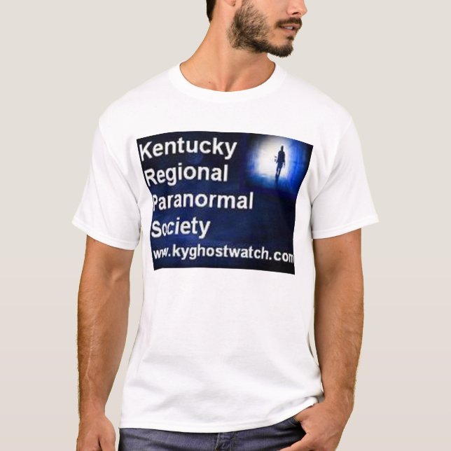 T-shirt oficial da equipe da caça do fantasma de (Frente)