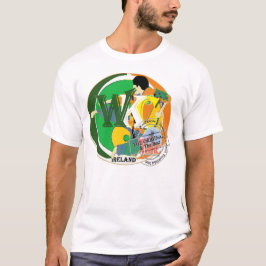 T-shirt oficial da equipe WKC Ireland