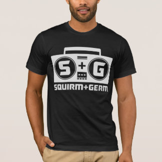 T-shirt oficial de Boombox do Squirm e do germe