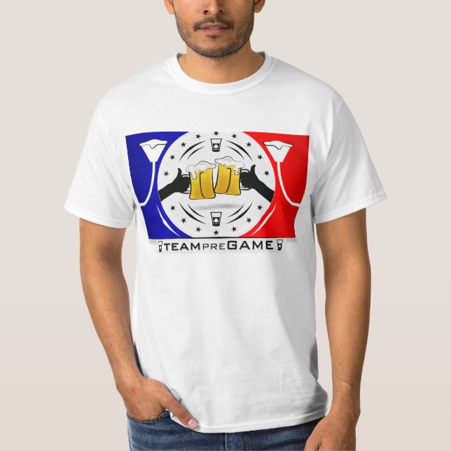 T-shirt oficial de TEAMpreGAME TEAMmember (Frente)