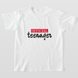 T-shirt oficial do adolescente | DP7