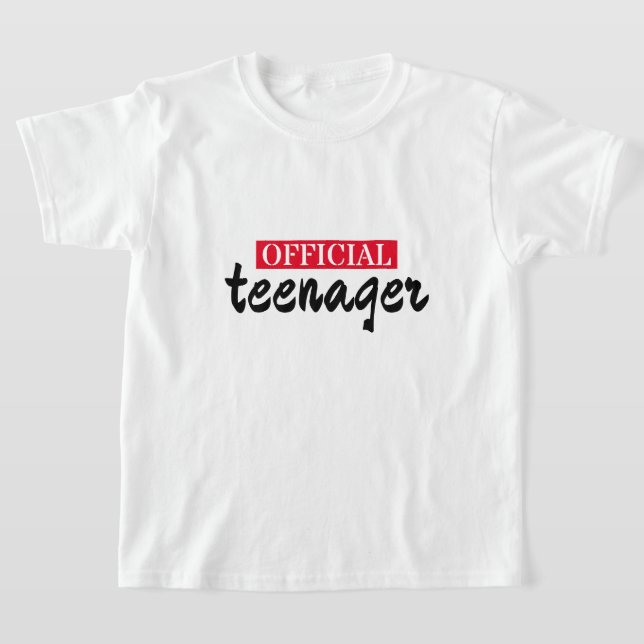 T-shirt oficial do adolescente | DP7 (Postura )