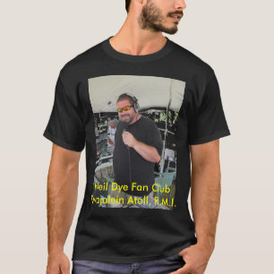 T-shirt oficial do clube de fãs da tintura de Nei