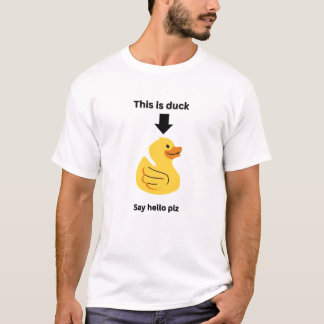 t-shirt oficial do pato