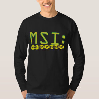 T-shirt Oficial MSI: Capa longa do logotipo