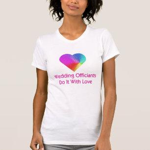 T-shirt Oficientes De Casamento Fazem Isso Com Amor
