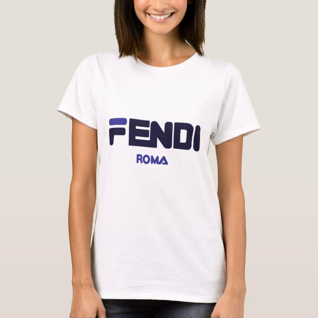 t-shirt oftalmológica fendi (Frente)