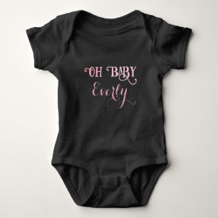 T-shirt Oh Menina Personalizada Rosa Menina