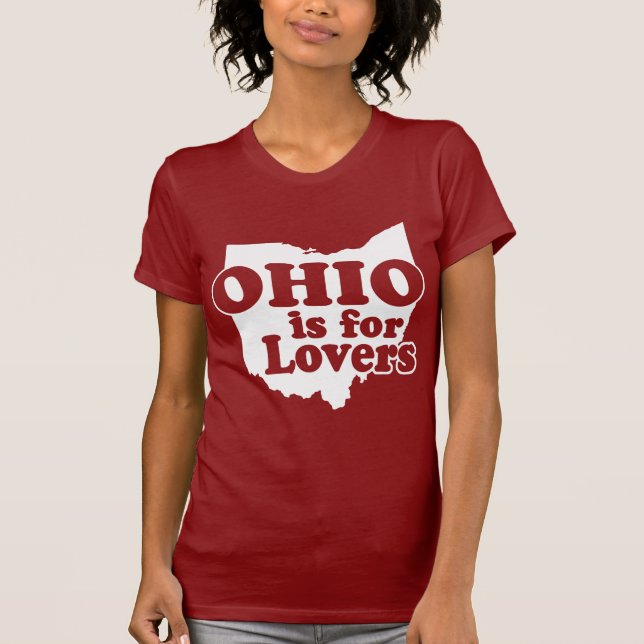 T-shirt Ohio é para Lovers (Frente)