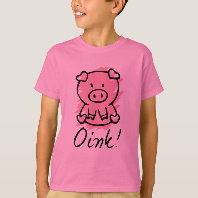 T-shirt Oink (Frente)