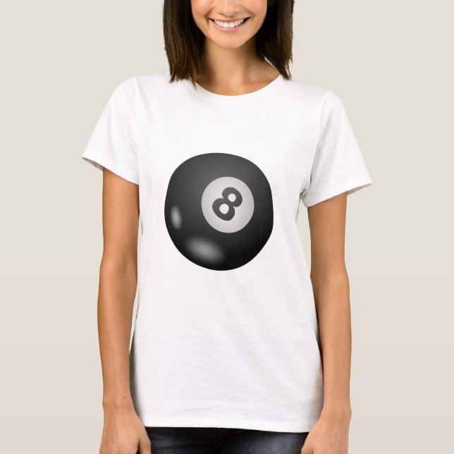 T-shirt Oito - 8 - Bola (Frente)