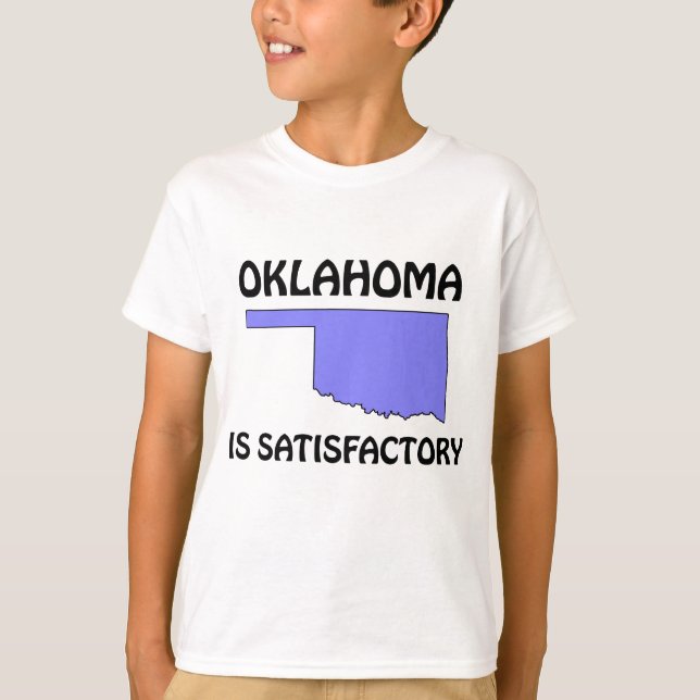 T-shirt Oklahoma - É Satisfatório (Frente)