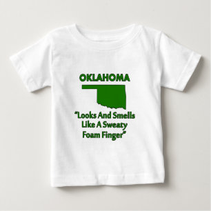 T-shirt Oklahoma - Parece e Cheira como um Dedo de Espuma