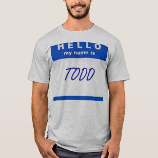 T-shirt Olá! meu nome é