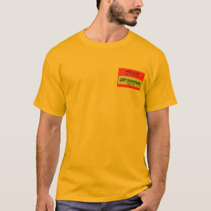 T-shirt Olá!, meu nome é Ozymandias