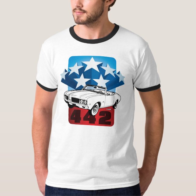 T-shirt Oldsmobile 442 (Frente)