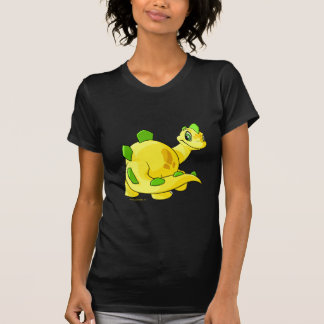 T-shirt Olhando Chomby amarelo