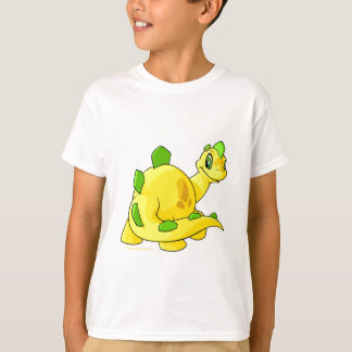 T-shirt Olhando Chomby amarelo