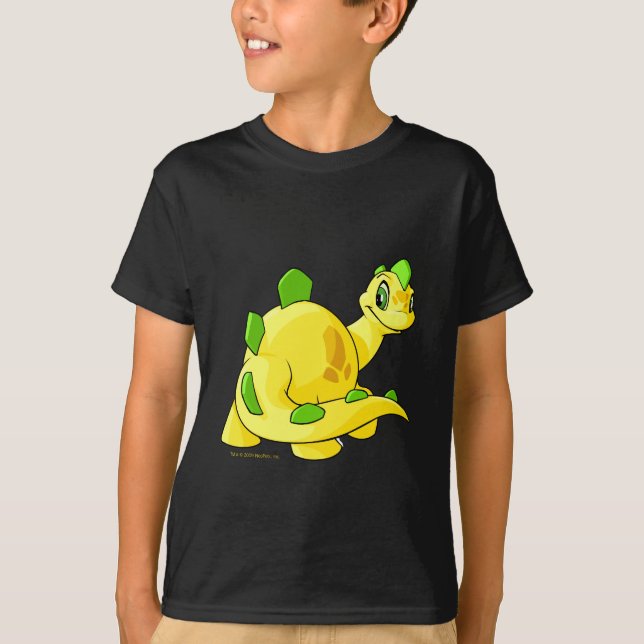 T-shirt Olhando Chomby amarelo (Frente)