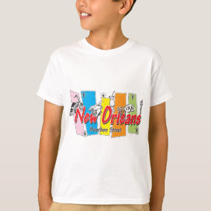 T-shirt Olhar retro de Nova Orleães