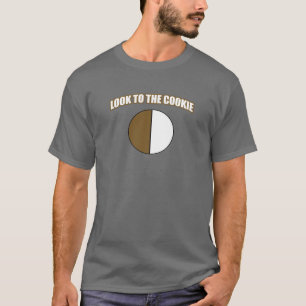 T-shirt Olhe ao biscoito