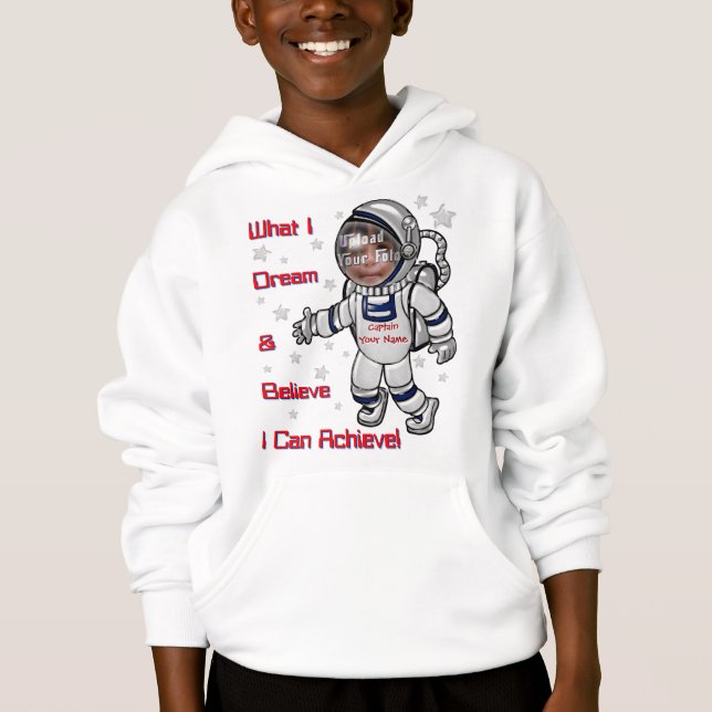 T-shirt Olhe Mães! Sou um astronauta! (Frente)