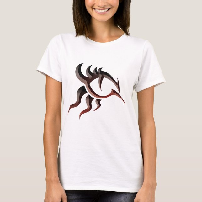 T-shirt Olho Tat do dragão (Frente)