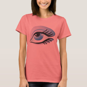T-shirt olhos azuis