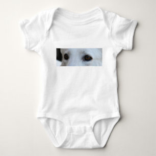 T-shirt olhos brancos do german shepherd