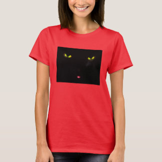 T-shirt Olhos de Gato Negro