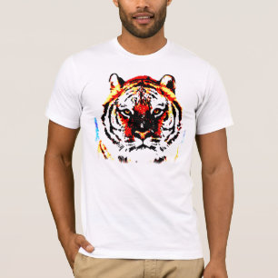 T-shirt Olhos de Tigre Selvagem