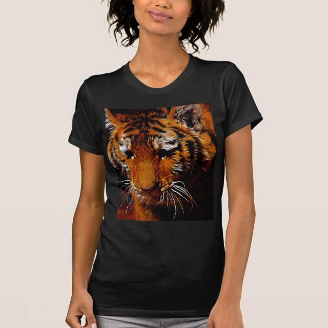 T-shirt Olhos de tigres (Frente)