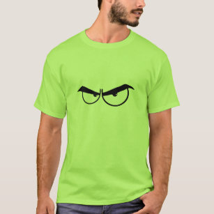 T-shirt Olhos irritados; Verde