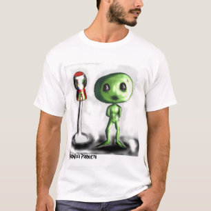 T-shirt Ollie a alienígena subestimada (parte 3)