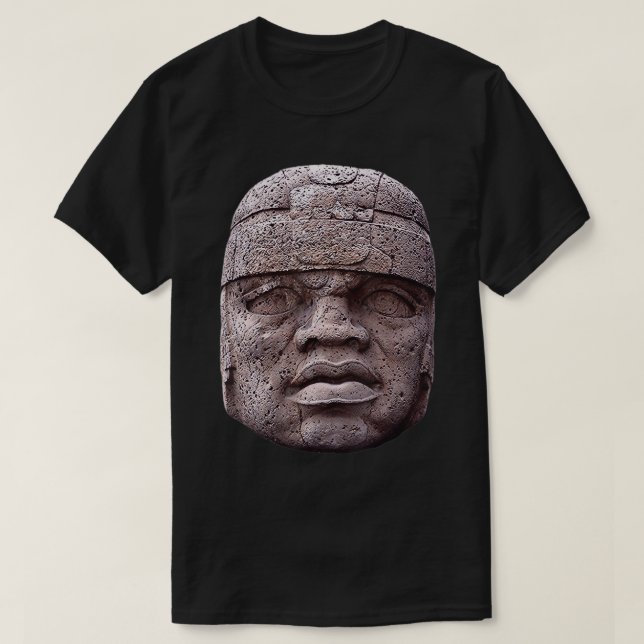 T-Shirt Olmec Head (Frente do Design)