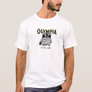 T-shirt Olympia é o café