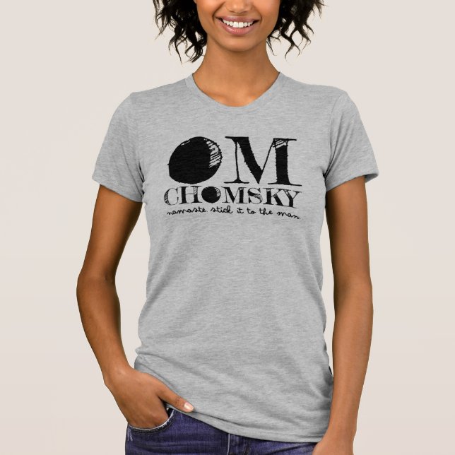 T-shirt OM Chomsky (Frente)