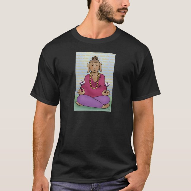T-shirt Om Mani Padme Hum (Frente)