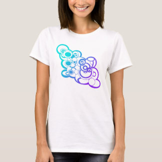 T-Shirt Ombre Cloud Design