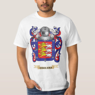 T-shirt O'Meara 1 brasão (crista da família)