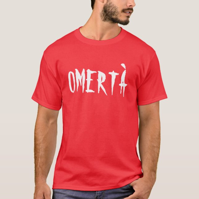 T-SHIRT OMERTÀ (Frente)